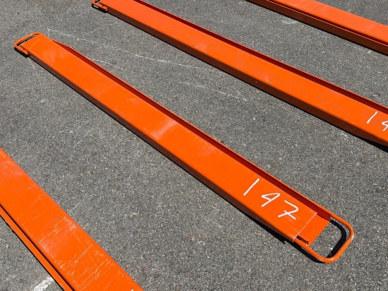 New Wolverine Ex-66-78l 8ft. Pallet Fork Extensions Skid Steer Attachment