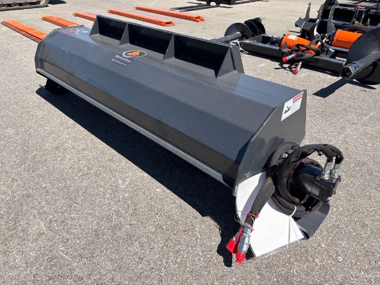 New Wolverine Tl-12-72w 72in. Tiller Skid Steer Attachment