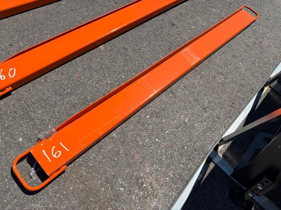 New Wolverine Ex-66-84l 8ft. Pallet Fork Extensions Skid Steer Attachment