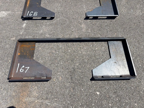 NEW WOLVERINE QMP3-16-6T 1/4IN. UNIVERSAL QUICK ATTACH MOUNT PLATE SKID STEER ATTACHMENT