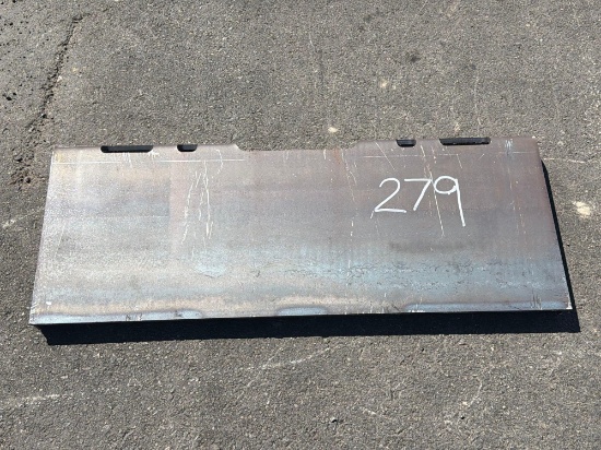NEW WOLVERINE QMP2-16-12T 1/2IN. UNIVERSAL QUICK ATTACH MOUNT PLATE SKID STEER ATTACHMENT