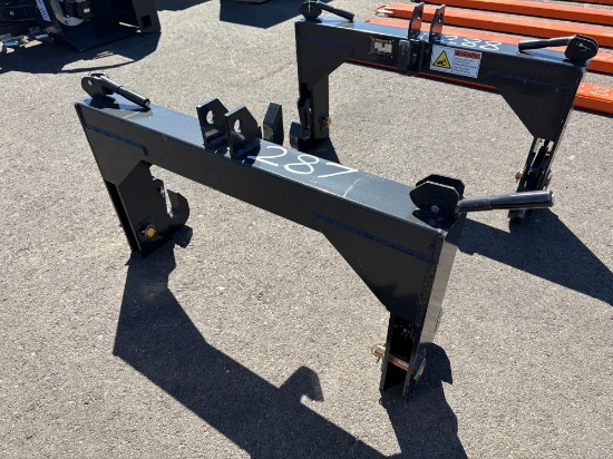 NEW WOLVERINE TR-26-02C CLASS 2 QUICK HITCH SKID STEER ATTACHMENT