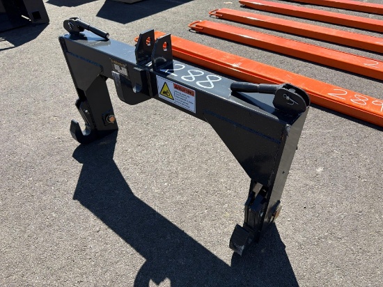 NEW WOLVERINE TR-26-02C CLASS 2 QUICK HITCH SKID STEER ATTACHMENT