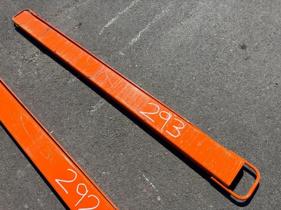 NEW WOLVERINE EX-66-78L 8FT. PALLET FORK EXTENSIONS SKID STEER ATTACHMENT