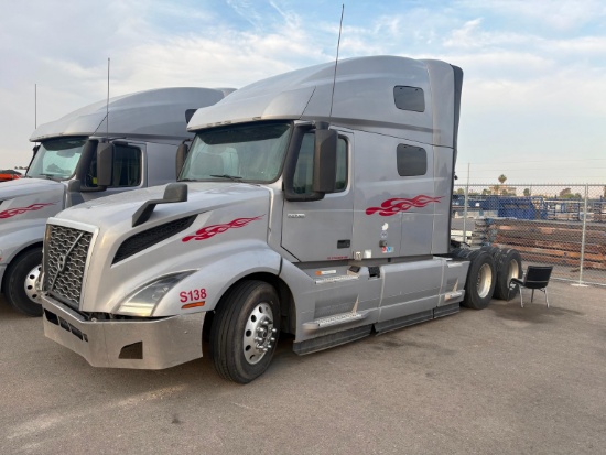 2021 VOLVO VNL 760 TRUCK TRACTOR VN:4V4NC9EH2RN661312 powered by Volvo D13 diesel engine, 455hp,