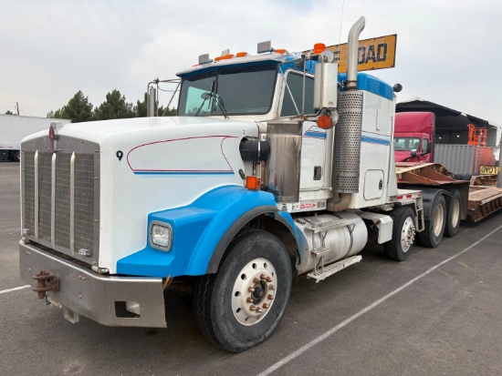 KENWORTH T800 TRUCK TRACTOR VN:872919 powered by Cat C15 diesel engine, 475hp, equipped with