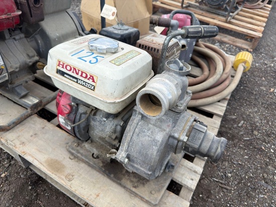 HONDA WH20X 2IN. PUMP, HONDA GAS ENGINE SUPPORT EQUIPMENT