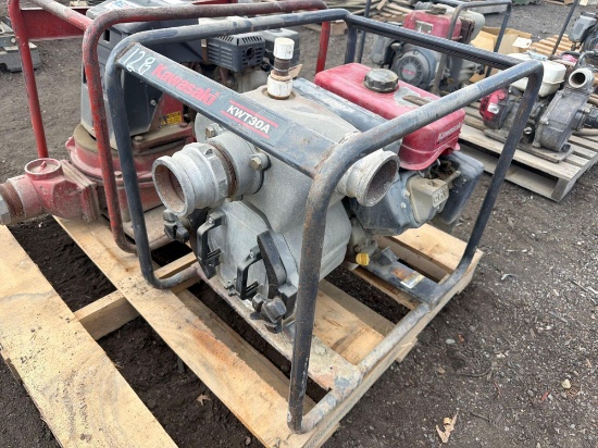 KAWASAKI KWT30A 3IN. TRASH PUMP, KAWASAKI GAS ENGINE SUPPORT EQUIPMENT