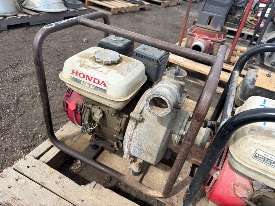 HONDA WB20X 2IN. TRASH PUMP, HONDA GAS ENGINE SUPPORT EQUIPMENT