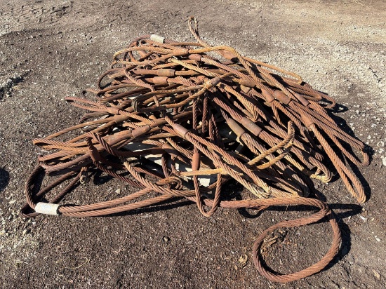 Qty Of Assorted Size Cable Chokers Support Equipment