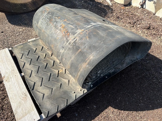 ROLL OF USED 40IN. CONVEYOR BELT CONVEYOR PART