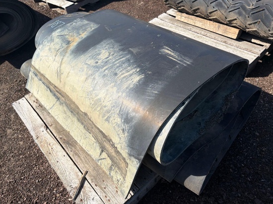 ROLLS OF USED 36IN. & 48IN. CONVEYOR BELT CONVEYOR PART