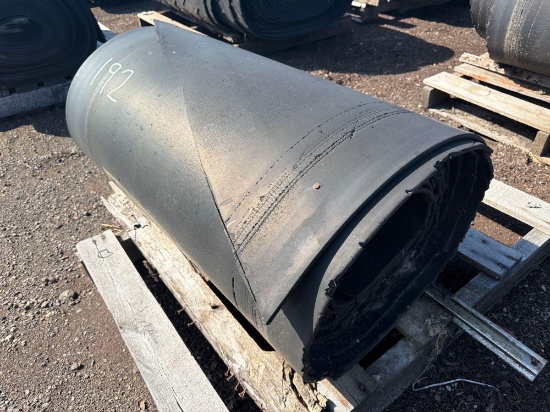 ROLL OF USED 36IN. CONVEYOR BELT CONVEYOR PART