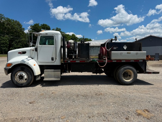 2005 PETERBILT PB335 FUEL/LUBE TRUCK VN:2NPLHZ7X15M871683 powered by Cummins ISC240 diesel engine,