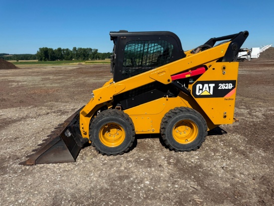 2016 CAT 262D SKID STEER SN:DTB04346 powered by Cat C3.3B diesel engine, equipped with EROPS, air,