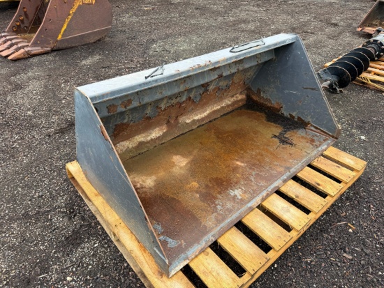 LIGHT MATERIAL BUCKET SKID STEER ATTACHMENT