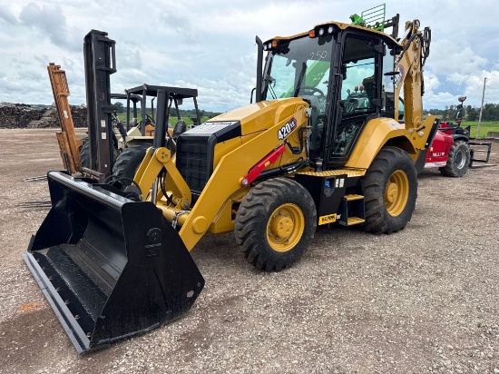 2025 CAT 420XE TRACTOR LOADER BACKHOE SN:3788 4x4, powered by Cat diesel engine, equipped with