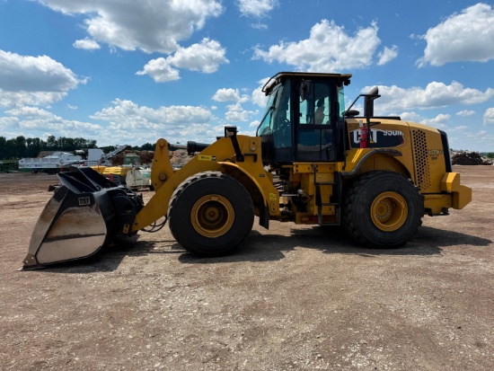 CAT 950M RUBBER TIRED LOADER SN:EMB01176 powered by Cat C7.1 ACERT diesel, equipped with EROPS, air,