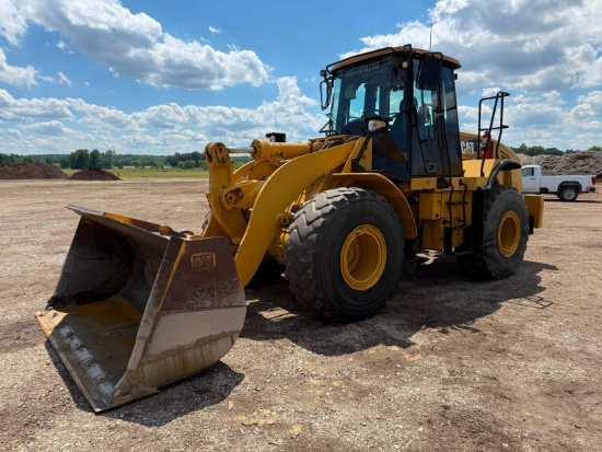 CAT 950H RUBBER TIRED LOADER SN:K5K03411 powered by Cat C7 ACERT diesel engine, equipped with EROPS,