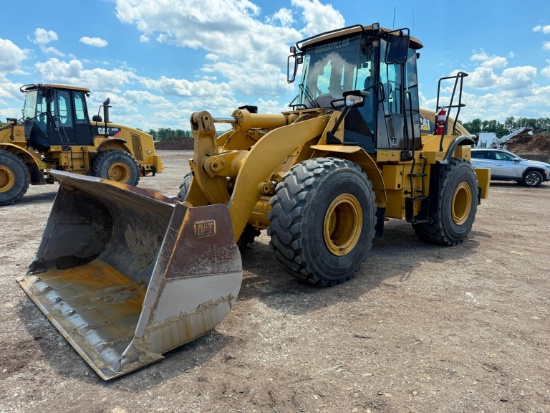 CAT 950H RUBBER TIRED LOADER SN:K5K03369 powered by Cat C7 ACERT diesel engine, equipped with EROPS,