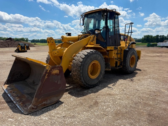 CAT 950H RUBBER TIRED LOADER SN:J5J01614 powered by Cat C7 ACERT diesel engine, equipped with EROPS,