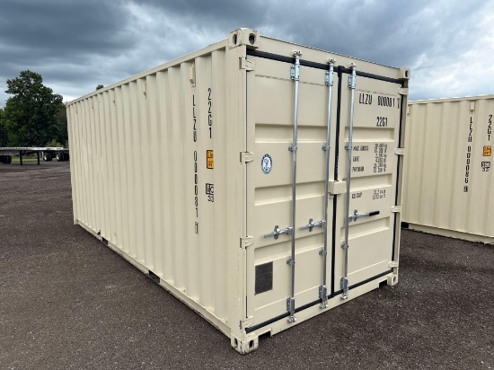 NEW 20FT. MULTI-USE CONTAINER with fork pockets.