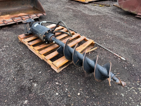 CAT A26B AUGER EXCAVATOR ATTACHMENT SN:LL603418 with bit, mounting for Cat 305, 45mm pins.