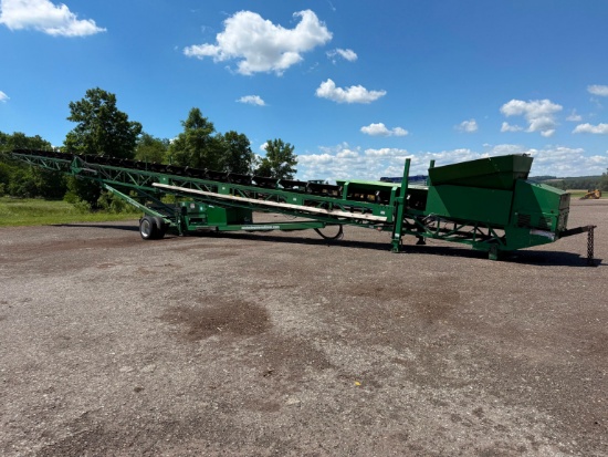 2017 MCCLOSKEY ST100 RADIAL STACKING CONVEYOR CONVEYORS & STACKER SN:87032 powered by Cat C3.4B