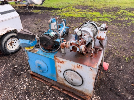 (2) ELECTRIC/HYDRAULIC POWER PACKS SUPPORT EQUIPMENT