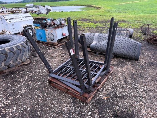 (2) ROPS CANOPIES SUPPORT EQUIPMENT fits Cat Forklifts.