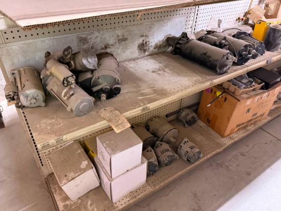 QTY OF STARTERS & GENERATORS: 950H, 950G, KOMPTECH SUPPORT EQUIPMENT