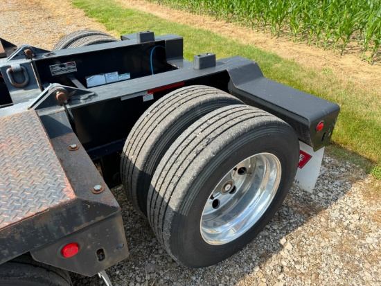 2012 Talbert Flip Axle Attachment, Vn:4dfak1016c1031989 24700 Lb Gvwr, Air Ride Suspension,
