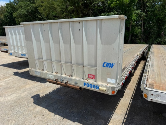 2009 REITNOUER 48FT. FLATBED TRAILER VN:1RNF48A289P021777 equipped with 48ft. X 102in. Aluminum