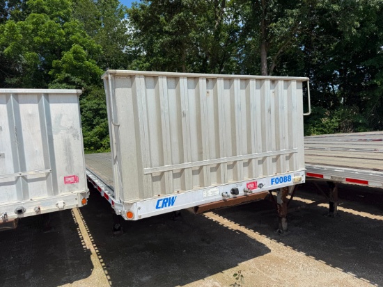 2009 REITNOUER 48FT. FLATBED TRAILER VN:1RNF48A229R021788 equipped with 48ft. X 102in. Aluminum