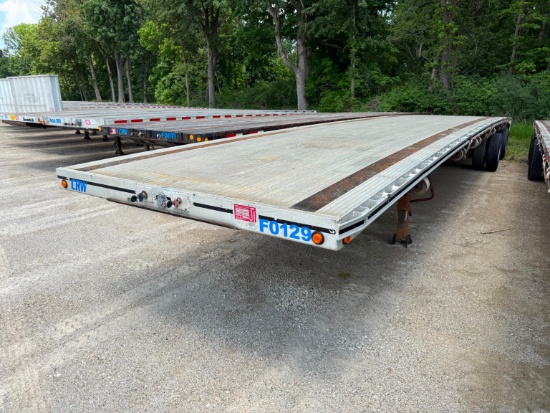 2008 MAC 48FT. FLATBED TRAILER VN:5MAPA48288A015465 equipped with 48ft. X 102in. Aluminum flatbed