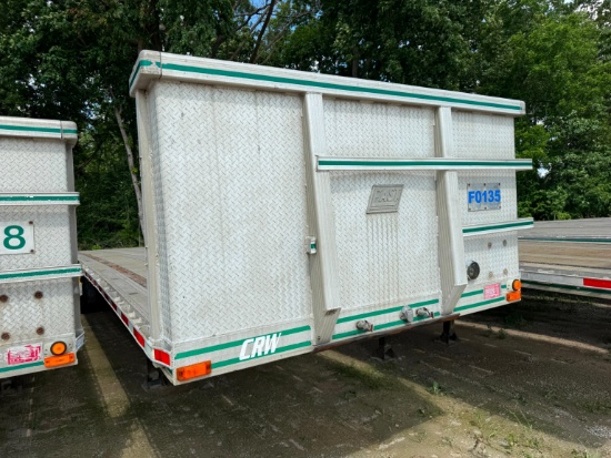 1996 EAST 48FT. FLATBED TRAILER VN:1E1H5Y284TRJ20279 equipped with 48ft. X 102in. Aluminum flatbed