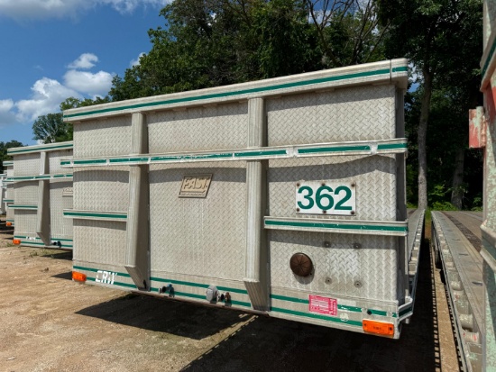 1994 EAST 48FT. FLATBED TRAILER VN:1E1H5Y282RRG15203 equipped with 48ft. X 102in. Aluminum flatbed