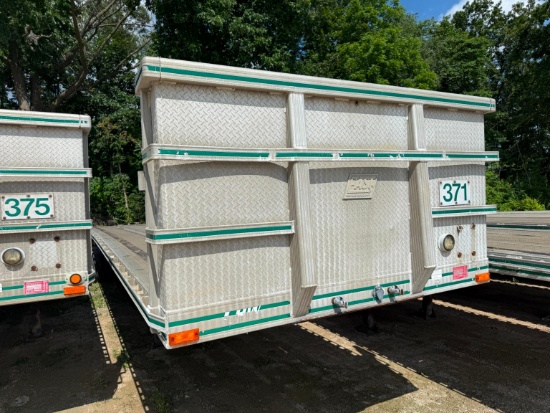 1994 EAST 48FT. FLATBED TRAILER VN:1E1H5Y283RRG15212 equipped with 48ft. X 102in. Aluminum flatbed