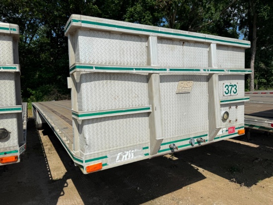 1994 EAST 48FT. FLATBED TRAILER VN:1E1H5Y287RRG15214 equipped with 48ft. X 102in. Aluminum flatbed