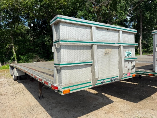 1994 EAST 48FT. FLATBED TRAILER VN:1E1H5Y282RRG15217 equipped with 48ft. X 102in. Aluminum flatbed