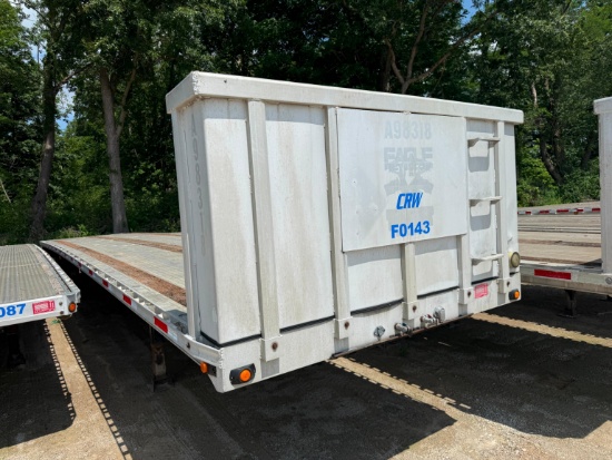 1999 RAVENS 48FT. FLATBED TRAILER VN:1R1P94821XK990862 equipped with 48ft. X 102in. Aluminum flatbed