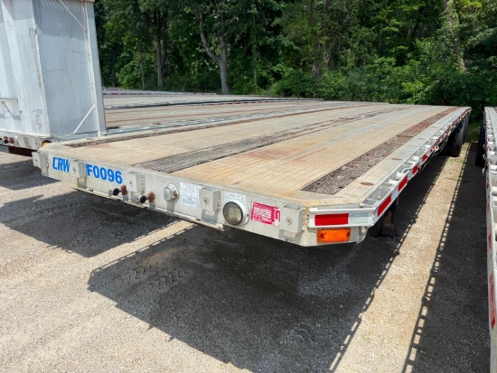 1994 RAVENS 48FT. FLATBED TRAILER VN:1R1F24822RJ094339 equipped with 48ft. X 102in. Aluminum flatbed
