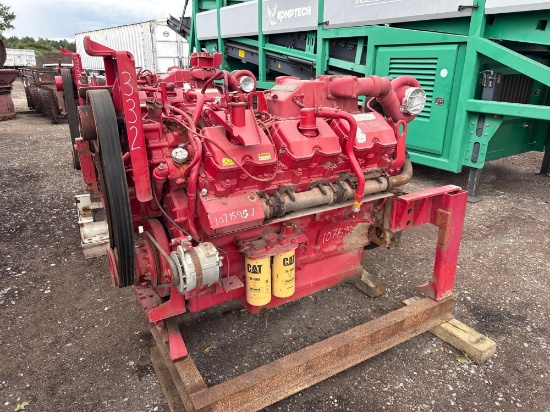 CAT 3412E RUNNING TAKE OUT ENGINE SN:BDT03800