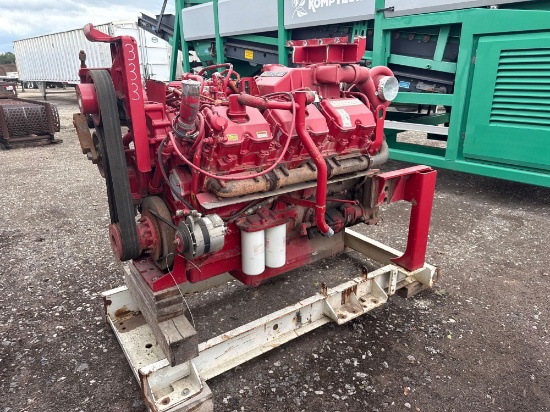 CAT 3412E RUNNING TAKE OUT ENGINE SN:BDT03679