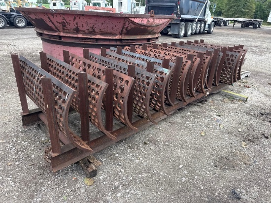 ASSORTED SCREENS FOR MORBARK GRINDER SUPPORT EQUIPMENT