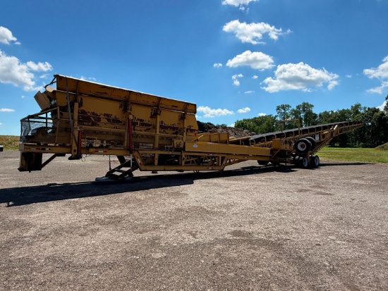 SWIFT YARD DOG PYD 4885 RADIAL STACKING CONVEYOR CONVEYORS & STACKER SN:G139 powered by diesel