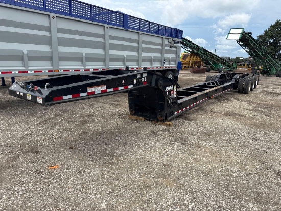 LIKE NEW 2024 LOAD KING 553 SS BEAM TRAILER VN:1034306 equipped with 55 ton capacity, 24ft. Deck,