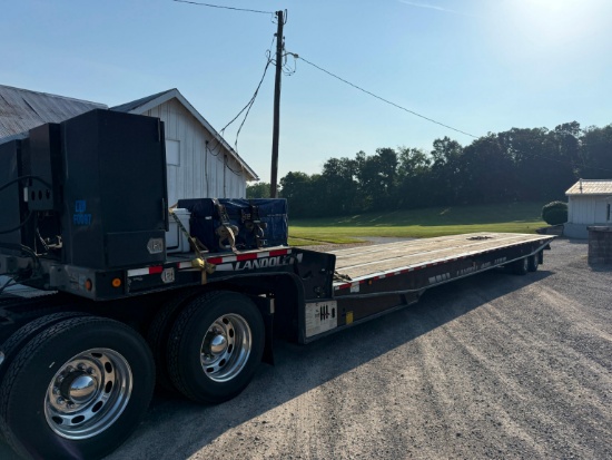 2013 LANDOLL 440-53 EQUIPMENT TRAILER VN:1LH440WH8D1019798 equipped with 53ft. x 102in. deck,