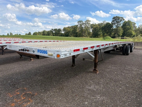 2009 REITNOUER 48FT. FLATBED TRAILER VN:1RNF48A2X9R021778 equipped with 48ft. X 102in. Aluminum