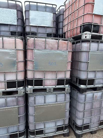 (20) 275 GALLON TOTE TANKS SUPPORT EQUIPMENT